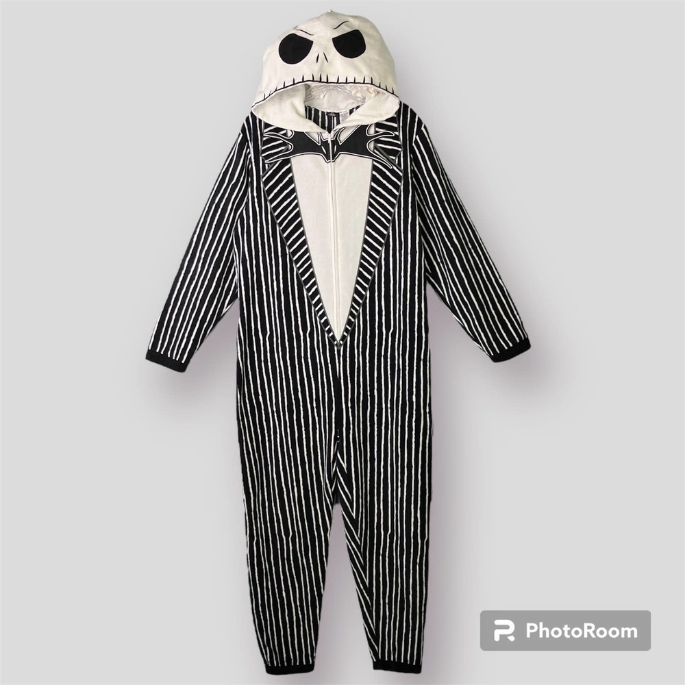 Briefly Stated Nightmare Before Christmas Jack Skellington Union Suit Adult S
